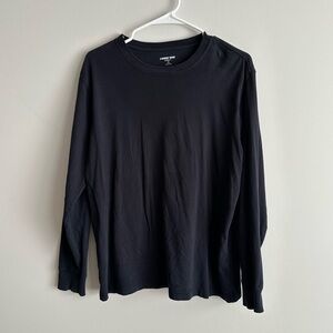 Lands' End Navy Blue Long Sleeve Tee